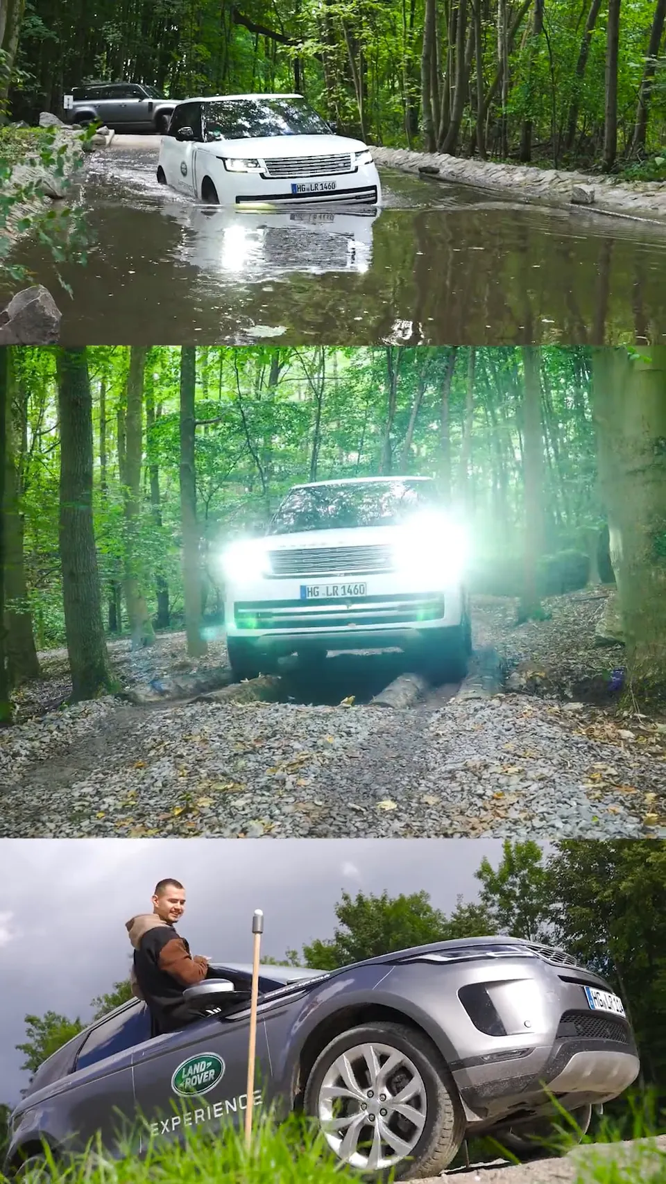 Land Rover im Gelände während einer Incentive-Reise